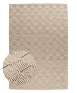 Alfombra de lana - Tavle beige - overzicht