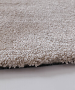 Alfombra redonda lavable - Clean Prestige beige - close up, thumbnail Alfombra redonda lavable - Clean Prestige beige - close up, thumbnail