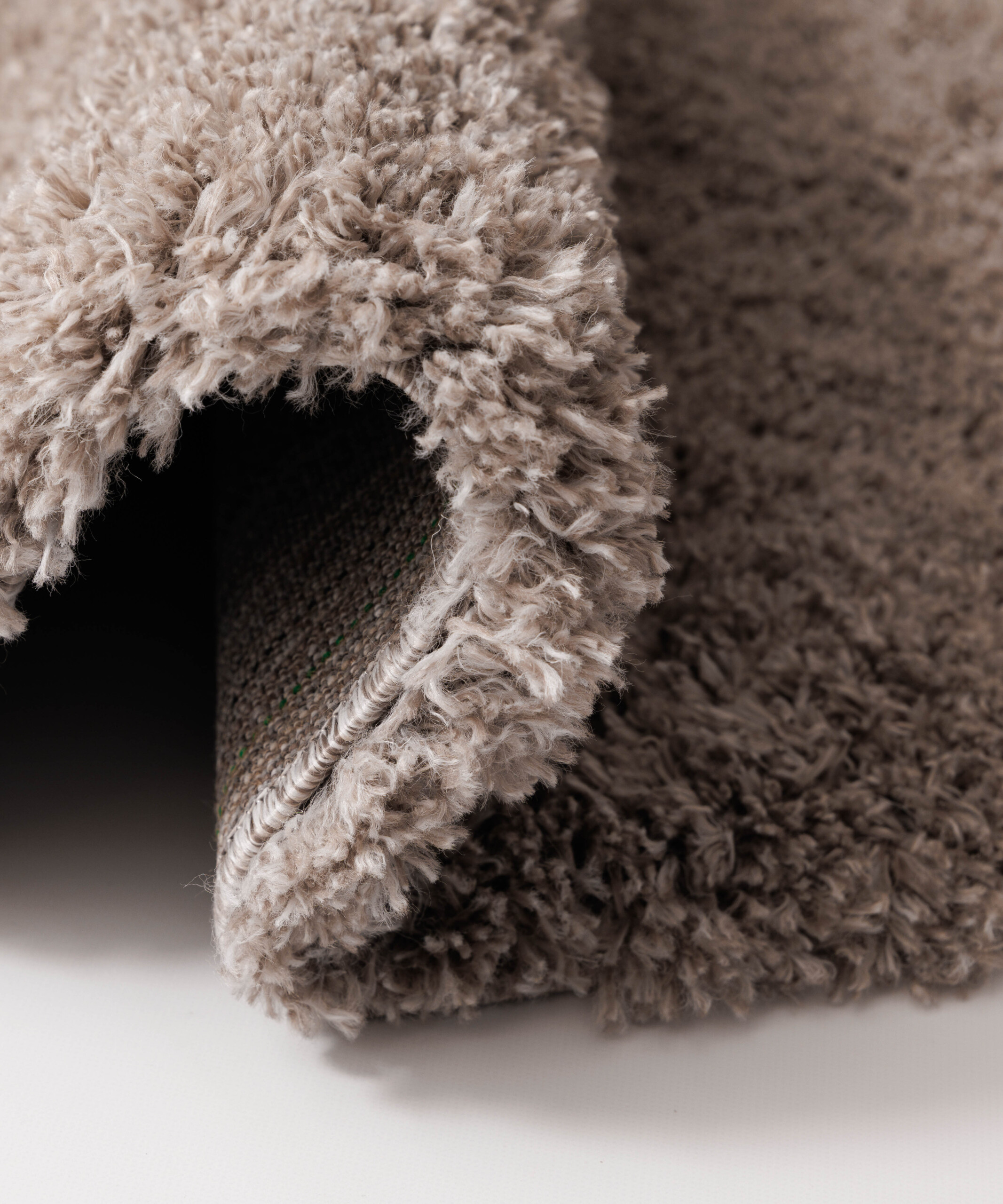 Alfombra ovalada de pelo largo - Cozy Shaggy Beige - close up Alfombra ovalada de pelo largo - Cozy Shaggy Beige - close up