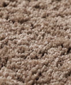 Alfombra redonda de pelo largo Shaggy Grand - Beige - close up, thumbnail Alfombra redonda de pelo largo Shaggy Grand - Beige - close up, thumbnail