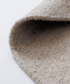 Alfombra redonda de lana - Grund gris - close up, thumbnail Alfombra redonda de lana - Grund gris - close up, thumbnail