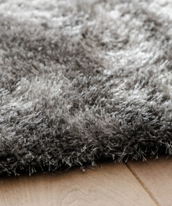Alfombra cuadrada pelo largo - Posh Velours Gris - close up, thumbnail Alfombra cuadrada pelo largo - Posh Velours Gris - close up, thumbnail
