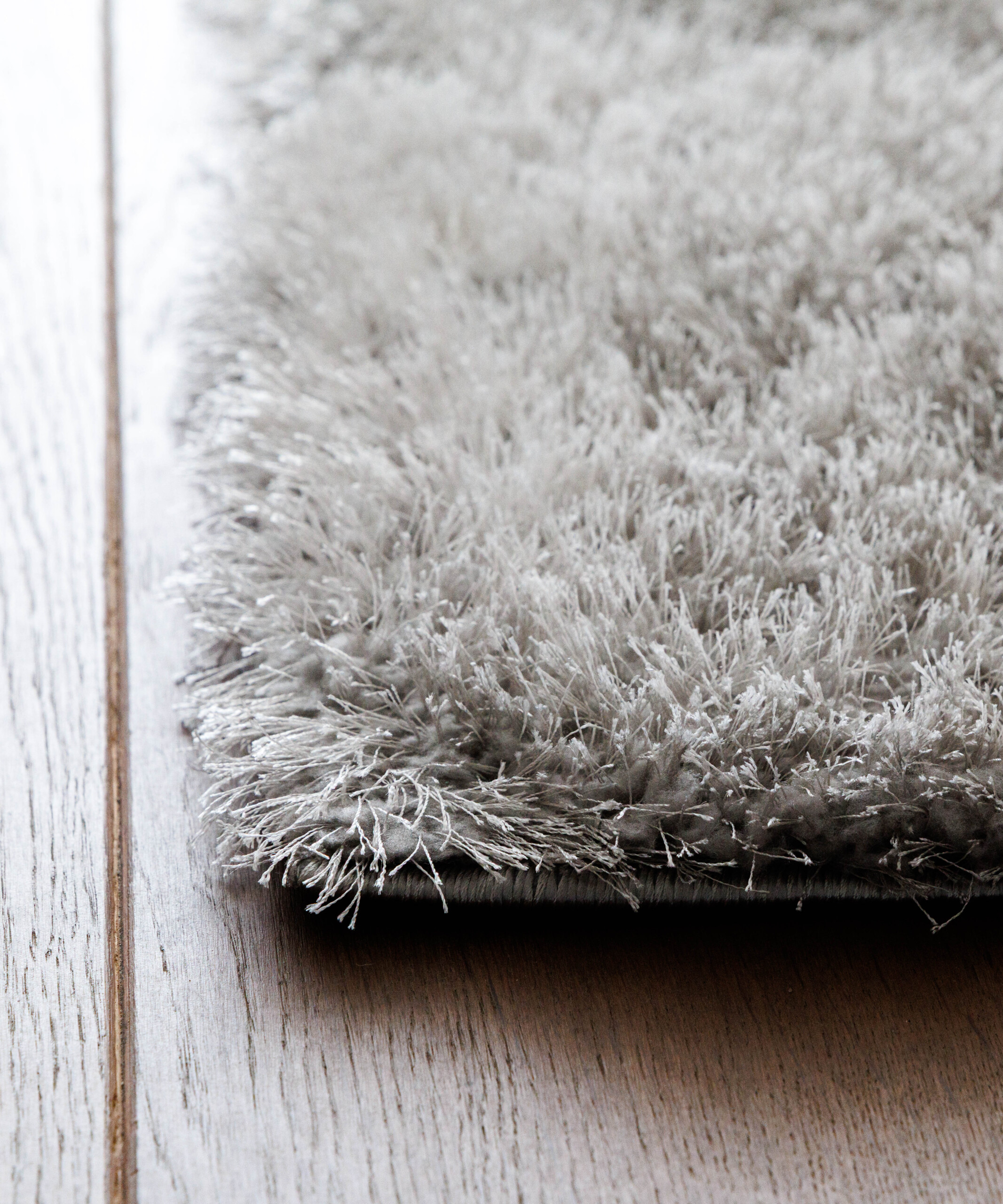 Alfombra de pelo largo - Posh Velours Gris Claro - close up Alfombra de pelo largo - Posh Velours Gris Claro - close up