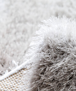 Alfombra de pelo largo - Posh Velours Gris Claro - close up, thumbnail Alfombra de pelo largo - Posh Velours Gris Claro - close up, thumbnail