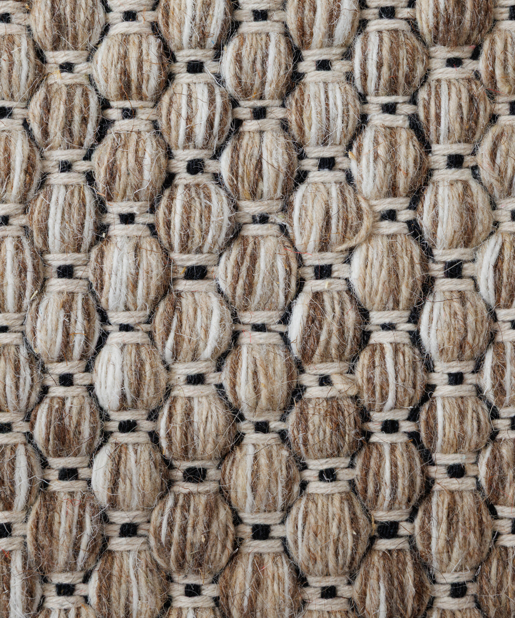 Alfombra lana - Huldra beige - close up Alfombra lana - Huldra beige - close up