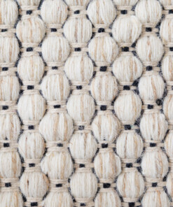 Alfombra de lana - Huldra marfil - close up, thumbnail Alfombra de lana - Huldra marfil - close up, thumbnail