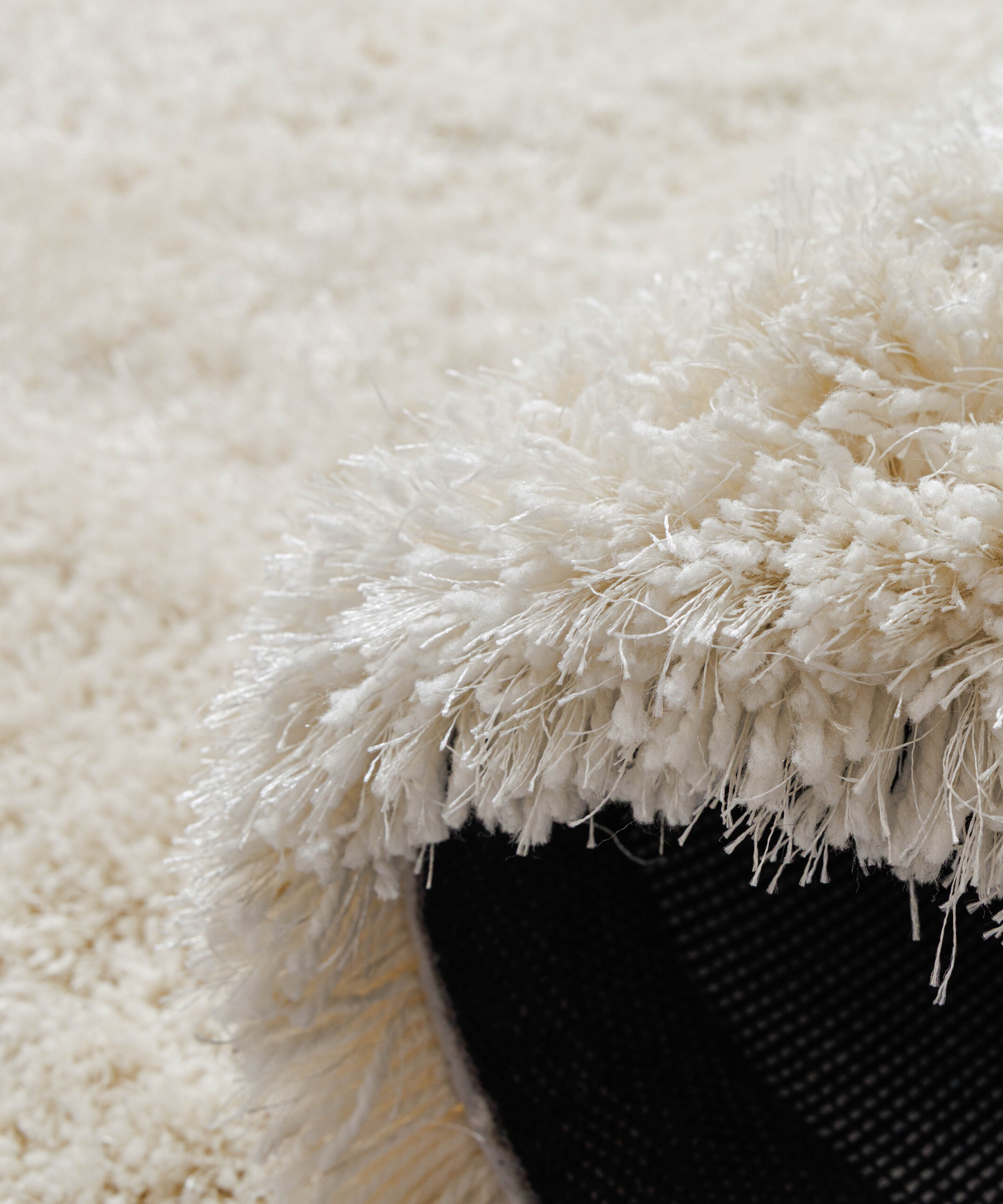 Alfombra Shaggy - Meadow Crema - close up Alfombra Shaggy - Meadow Crema - close up