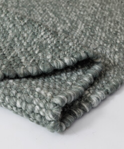 Alfombra de lana - Silvull verde - close up, thumbnail Alfombra de lana - Silvull verde - close up, thumbnail