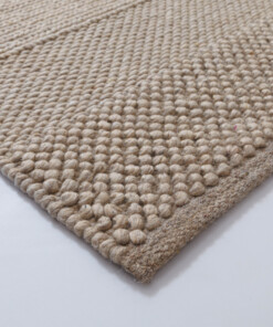 Alfombra de lana - Skift beige - close up, thumbnail Alfombra de lana - Skift beige - close up, thumbnail