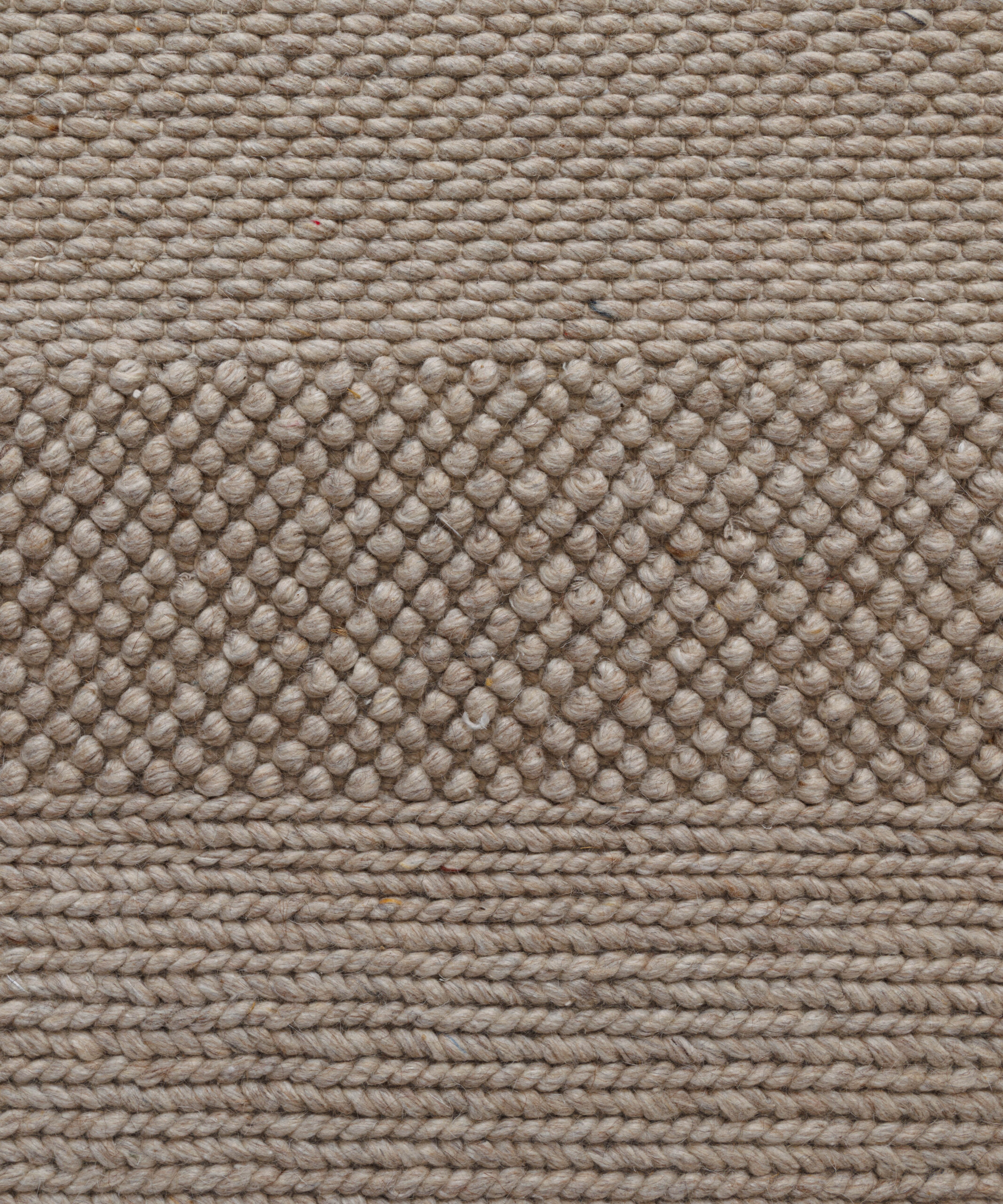 Alfombra de lana - Skift beige - close up Alfombra de lana - Skift beige - close up