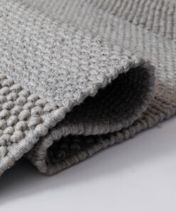 Alfombra de lana - Skift gris - close up, thumbnail Alfombra de lana - Skift gris - close up, thumbnail