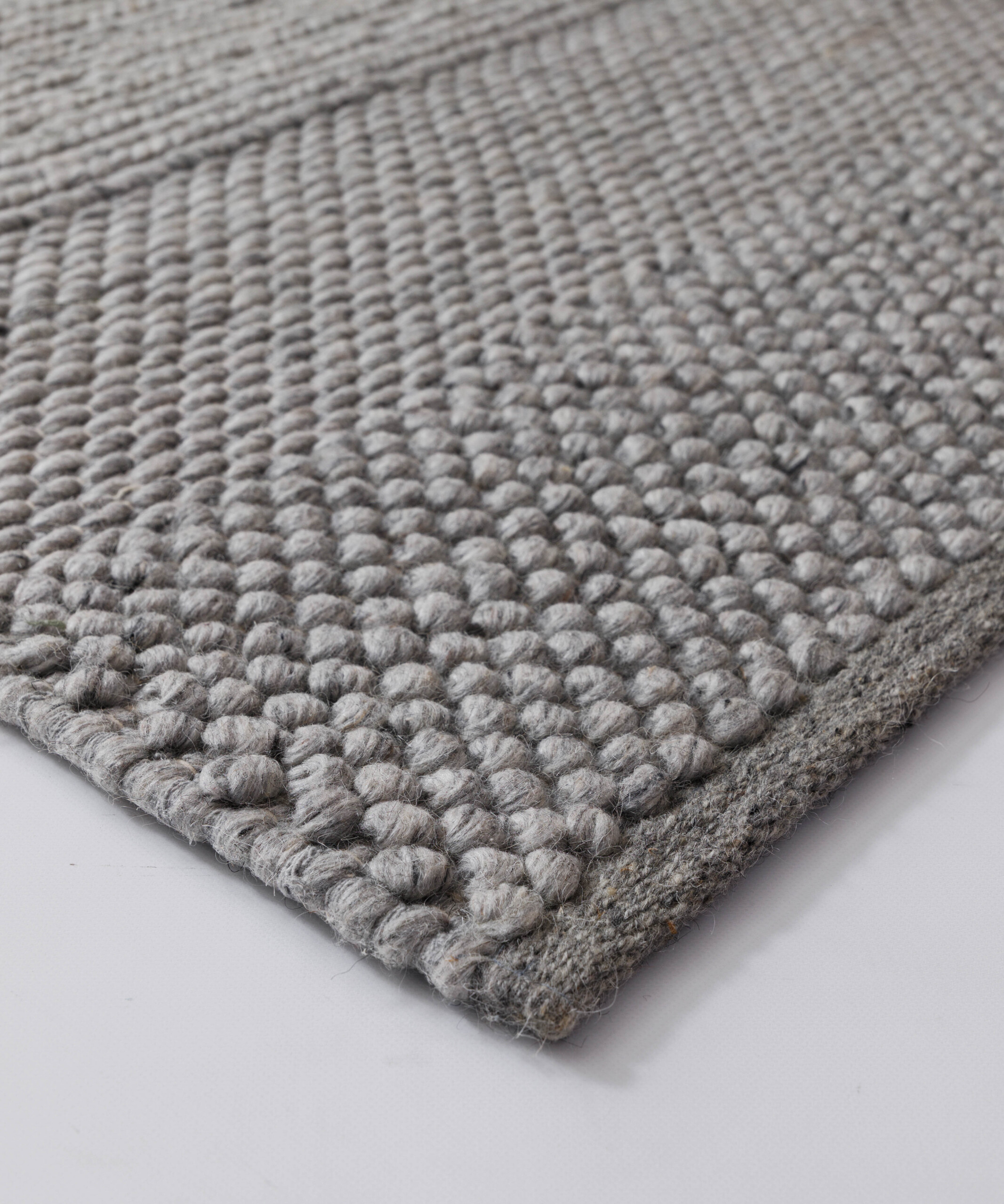 Alfombra de lana - Skift gris - close up Alfombra de lana - Skift gris - close up