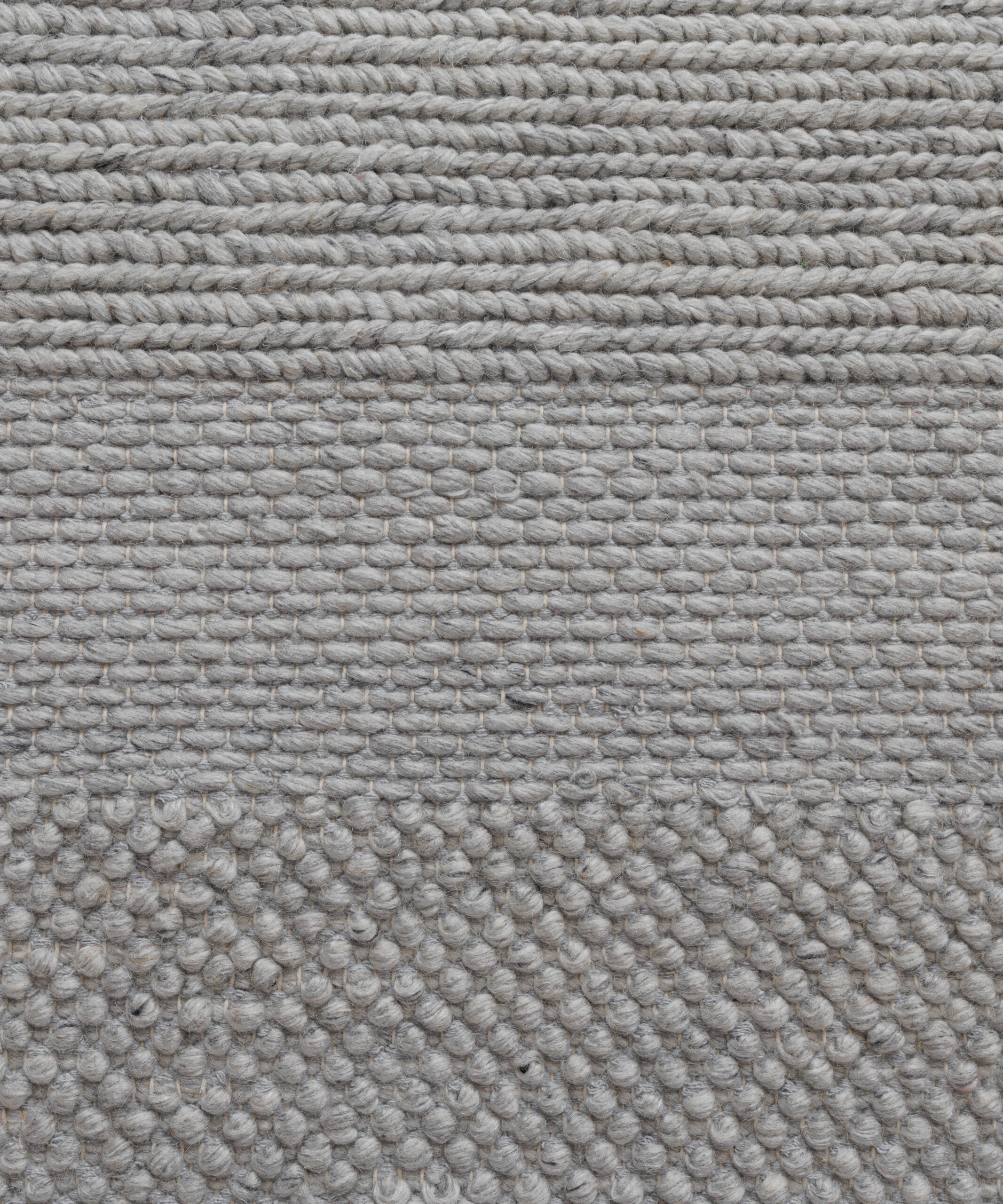 Alfombra de lana - Skift gris - close up Alfombra de lana - Skift gris - close up