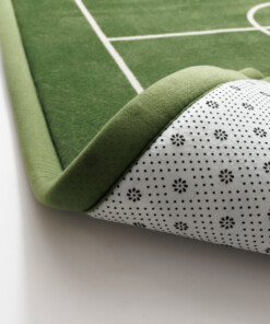 Alfombra de juegos - Pluffy Soccer Field verde - close up, thumbnail Alfombra de juegos - Pluffy Soccer Field verde - close up, thumbnail