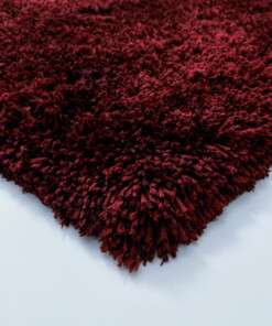 Alfombra shaggy - Sveve burdeos - close up, thumbnail Alfombra shaggy - Sveve burdeos - close up, thumbnail