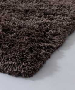 Alfombra shaggy - Sveve marrón - close up, thumbnail Alfombra shaggy - Sveve marrón - close up, thumbnail