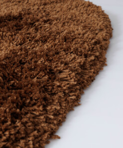 Alfombra orgánica shaggy - Sveve coñac - close up, thumbnail Alfombra orgánica shaggy - Sveve coñac - close up, thumbnail