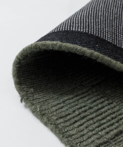 Alfombra de lana - Tavle verde - close up, thumbnail