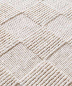 Alfombra de lana - Tavle marfil - close up, thumbnail Alfombra de lana - Tavle marfil - close up, thumbnail