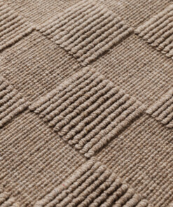 Alfombra de lana - Tavle topo - close up, thumbnail Alfombra de lana - Tavle topo - close up, thumbnail