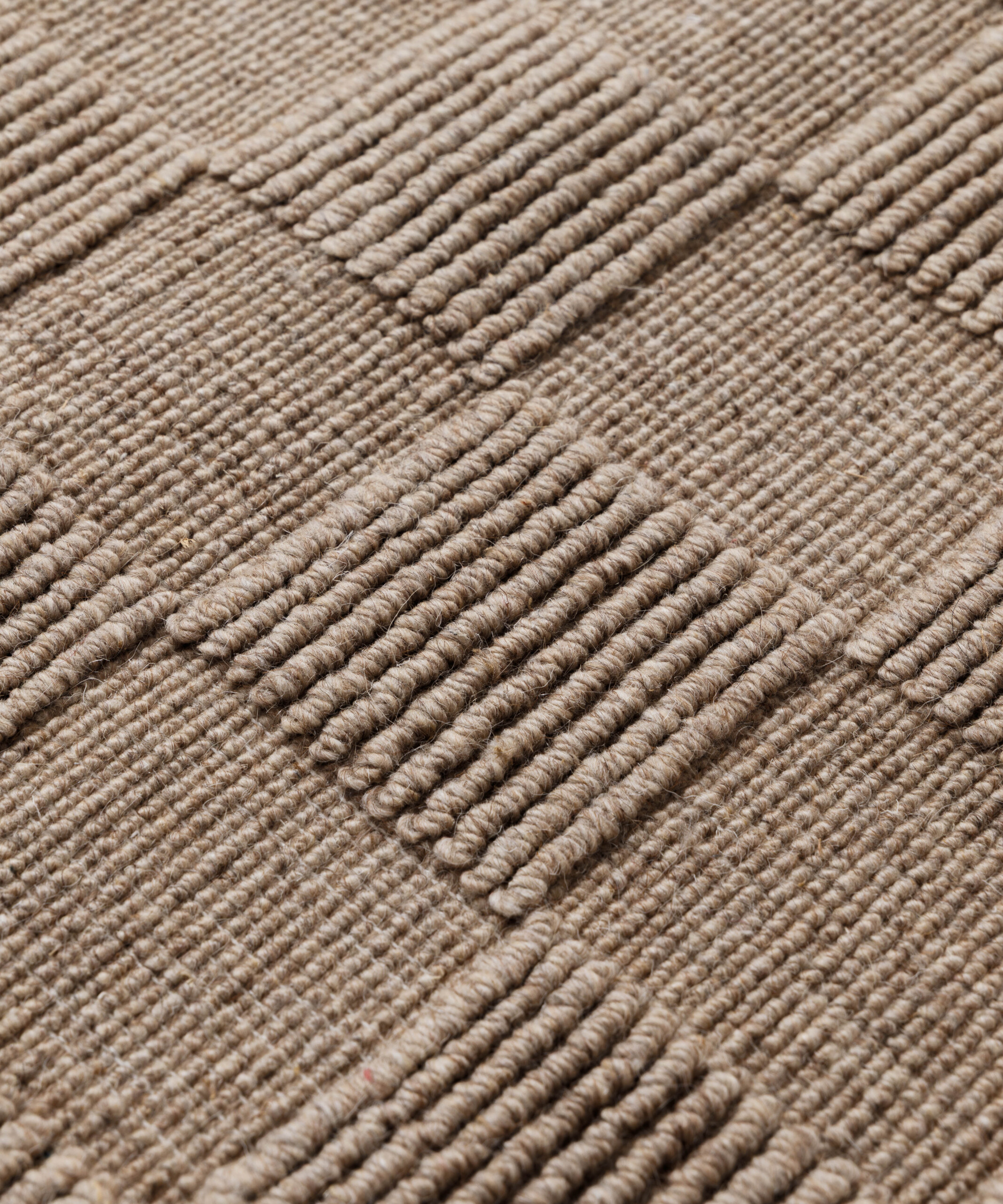 Alfombra de lana - Tavle topo - close up Alfombra de lana - Tavle topo - close up