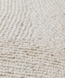 Alfombra de lana - Tvist marfil - close up, thumbnail Alfombra de lana - Tvist marfil - close up, thumbnail