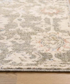 Alfombra vintage - Classic Marjorie verde - close up